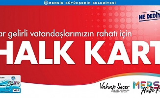 Mersin'de 'Halk Kart'la Yüzler Güldü