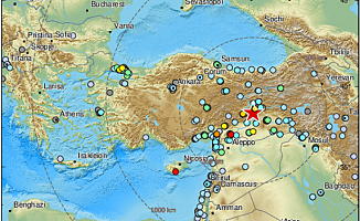 Elazığ'daki deprem 6 ülkede hissedildi