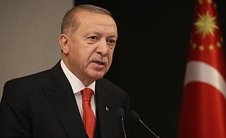 Erdoğan Demokrasi Adası Açılış Töreninde Açıklamalarda Bulunuyor.