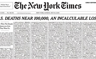 Ünlü gazete New York Times’tan çarpıcı manşet