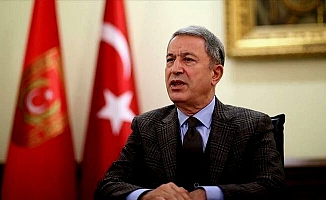 Bakan Akar'dan Kara Kuvvetleri'nin 2229. Kuruluş Yıl Dönümü Mesajı