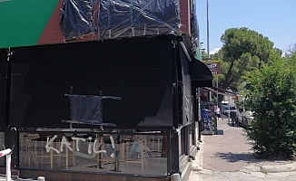 Pınar Gültekin'in katil zanlısı Cemal Metin Avcı'nın iş yerinin duvarlarına 'katil' yazıldı