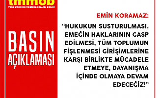 TMMOB: Hukukun Siyasallaşmasını Derinleştirecek Tasarı Geri Çekilmeli!