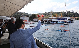 İmamoğlu: ''Dünyada iki kıtayı birleştiren başka bir yarış yok''