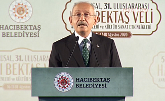 Kılıçdaroğlu: Hacı Bektaş Dünyanın Ortak Değeridir