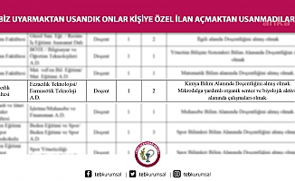 TEB'den Eczacılık Fakültesinde 'Kişiye Özel Kadro' Tepkisi