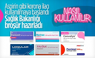 Bakanlıktan korona ilacı rehberi: Bir bardak suyla 8 tableti yutun