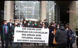 Diyarbakır'da Avukatlara Yapılan Operasyon, Ankara'da Protesto Edildi