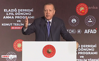 Erdoğan;: Hedefimiz dönüştürülmesi gereken 1,5 milyon konutu 5 yılda tamamlamak