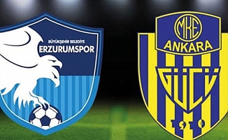 Erzurumspor - Ankaragücü maç sonucu: 1-0