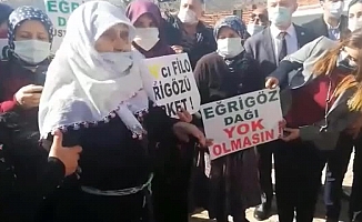 Altın madenine karşı Simavlı köylüden Erdoğan'a: "Tayyare ile inmesini istiyorum. Bu 300 hane nasıl atacak ona oy?”