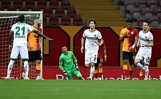 Galatasaray'a Alanyaspor şoku!