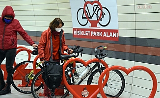 İBB, metro istasyonlarına "bisiklet parkları" kuracak