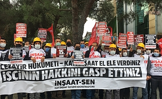 İnşaat-Sen işçileri Cezayir hükümetine seslendi: Biz sadaka istemiyoruz, hakkımızı istiyoruz