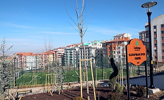 ÇANKAYA BELEDİYESİ, KARAPINAR SPOR PARKI'NIN AÇILIŞI İÇİN GÜN SAYIYOR