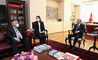 Brezilya Büyükelçisi  Ceglia, Kılıçdaroğlu'nu ziyaret etti