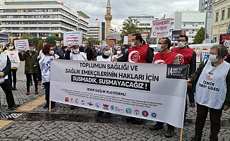 İzmir Tabip Odası: "Koronavirüs meslek hastalığı sayılmalı. Adalet istiyoruz, susmadık, susmayacağız"