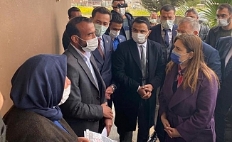 Şanlıurfa'daki Şenyaşar ailesinin adalet nöbetine CHP'li milletvekili desteği