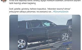 CHP'li Tanal TIR'la taşınan koruma araçlarını paylaştı: "Birilerinin bayram hazırlığı erken başlamış"