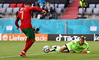 Almanya-Portekiz maçında gol yağmuru