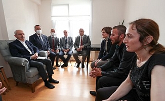 Kemal Kılıçdaroğlu'ndan Mithat Evlice'nin ailesine ziyaret, baba Evlice: "Ocağımıza ateş düştü"