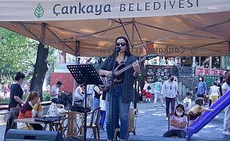 Müzisyenlere Destek İçin Çankaya'da Sokaklar Sahne Oldu