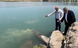 CHP'li Tanal, Dicle'ye atık su bırakıldığını belirledi, suç duyurusunda bulundu