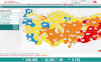 Türkiye'de koronavirüsten 69 kişi daha hayatını kaybetti