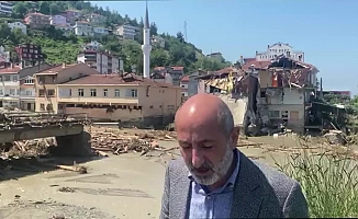 CHP'li Öztunç Abana'da: "Köprüler, evler yıkılmış. Bir an evvel buraya da gelin artık”