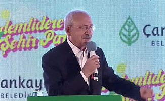 CHP Lideri Kılıçdaroğlu ağaç dikiminde konuştu: “İklim değişikliği insanın doğaya zulmetmesinden kaynaklanıyor”