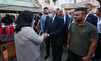 Kılıçdaroğlu'ndan Hatay'da taziye ziyareti