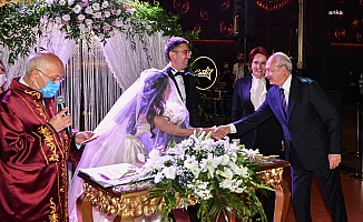 Kılıçdaroğlu ve Akşener, Almaş ve İlteriş çiftinin düğününe katıldı