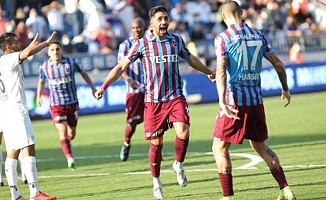 Trabzonspor tek golle güldü