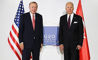 Erdoğan ve Biden görüşmesi başladı
