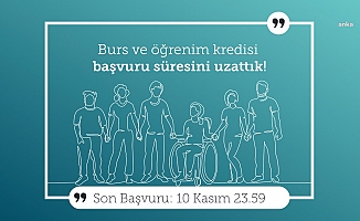 Burs ve Öğrenim Kredisi Başvuruları Yarın Geceye Kadar Uzatıldı