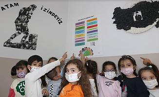 ÇANKAYA'DA MİNİKLERDEN EĞLENCELİ ATÖLYE ÇALIŞMASI