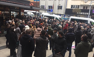 Trabzon'da zam protestosu: "Faturaları ödeyemiyoruz, kış günü ısınamıyoruz"