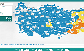 Koronavirüs nedeniyle 15 kişi daha yaşamını yitirdi