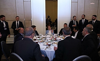 Meral Akşener, partisinin il başkanlarıyla bir araya geldi