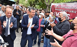 Özgür Özel: Toplumun tüm alanlarında hissedilen tüm adaletsizlikleri omuz omuza aşacağız