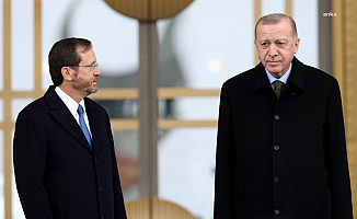 Cumhurbaşkanı Erdoğan, İsrail Cumhurbaşkanı Herzog  ile görüştü