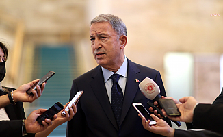 Bakan Akar'dan "F-16" tepkisi: "Manipülasyonlarla, dezenformasyonlarla ortalığı karıştırıyorlar. ABD’nin bu oyuna gelmemesini bekliyoruz”