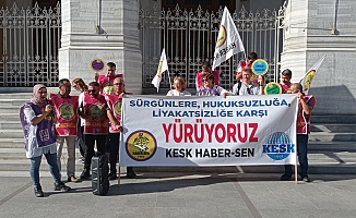 Haber-Sen, PTT'deki sürgünlere karşı İstanbul’dan Ankara’ya yürüyüş başlattı: “Hukuka aykırı kararlardan vazgeçin”