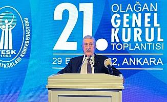 Palandöken, 4. kez TESK genel başkanlığa seçildi