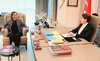 Akşener, DİSK Başkanı Çerkezoğlu'nu ağırladı