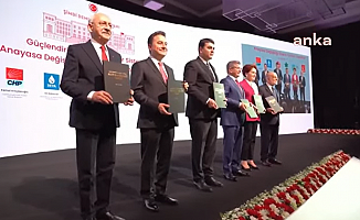 Altılı Masa, anayasa değişikliği çalışmasını açıkladı
