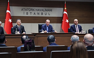 Erdoğan: Burada bir terör kokusu var. Şu an itibarıyla ilk tespitler, bir kadının bu işte rol oynadığı noktasında