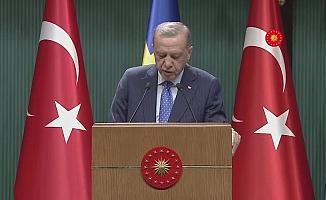 Erdoğan: İsveç kendi güvenliği için NATO üyeliğini istiyor. Biz de kendi güvenlik kaygılarımızın giderilmesine destek olan bir İsveç görmek istiyoruz