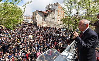 Kemal Kılıçdaroğlu, Adıyaman Besni'de yurttaşlara seslendi: "Allah aşkına kul hakkı yiyenlere oy vermeyin. Size hesap verene oy verin"