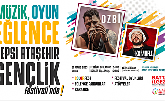19 Mayıs Ataşehir'de Gençlik Festivali ile kutlanacak